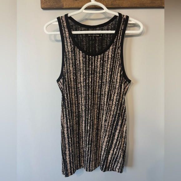 Rag & Bone Black and Beige Tank Top size small - Picture 4 of 5